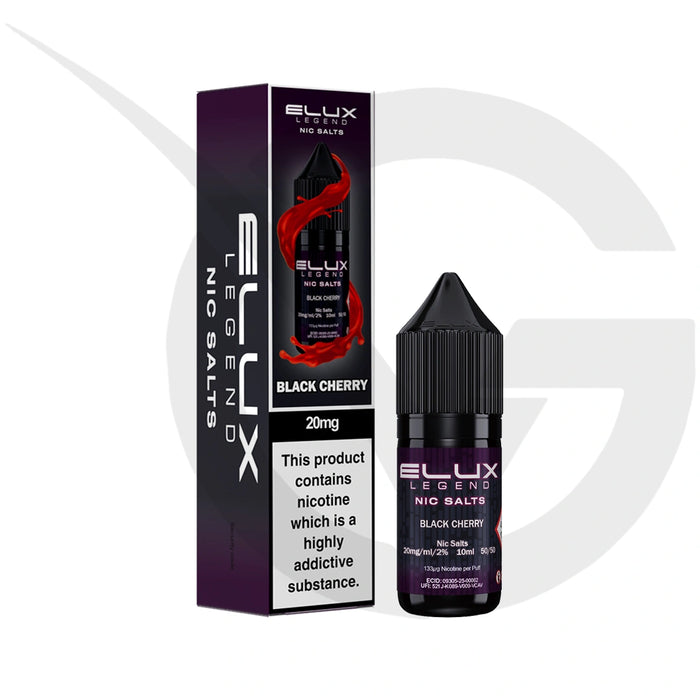 Black Cherry Nic Salt E-liquid by Elux Legend - 5 For 10
