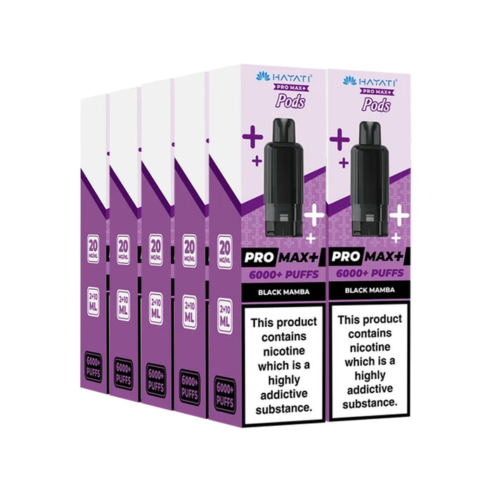 Hayati Pro Max Plus 6000 Pods - Bulk Buy Box of 5 & 10