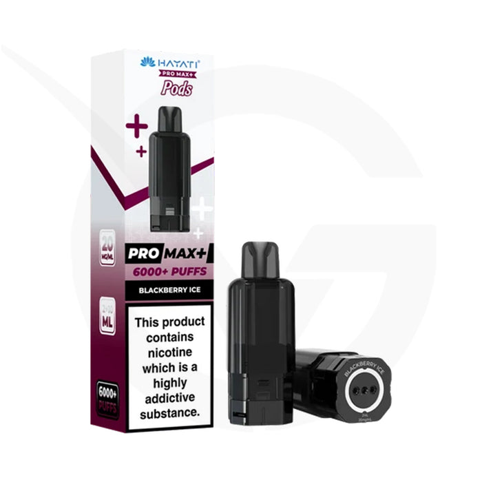 Blackberry Ice Hayati Pro Max Plus Refill Pods