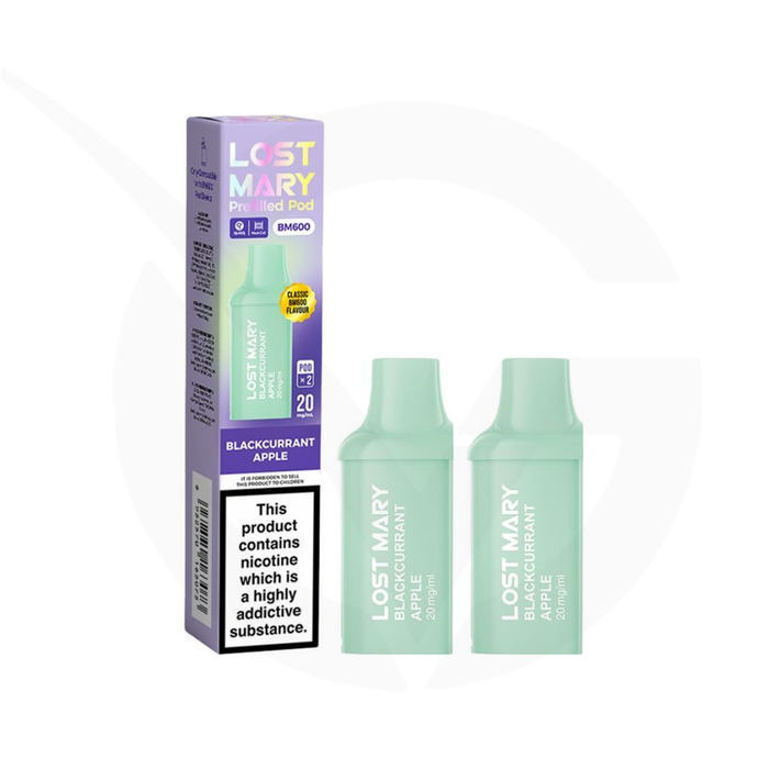 Blackcurrant Apple Prefilled Pods By Lost Mary BM600