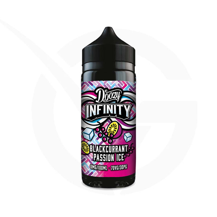 Blackcurrant Passion Ice 100ml Shortfill E-Liquids Doozy Infinity