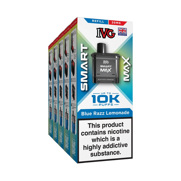 IVG Smart Max 10000 Puffs Box of 5 & 10