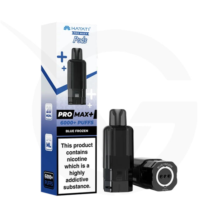 Blue Frozen Hayati Pro Max Plus Refill Pods