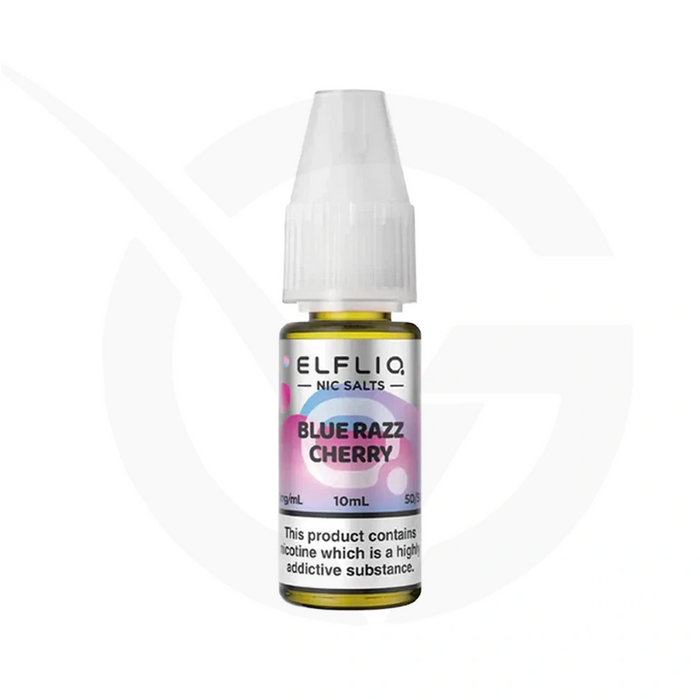 Blue Razz Cherry 10ml Elfliq Nic Salt E-Liquid By Elf Bar