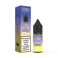 Blue Razz Lemonade 10ml Victory Bar Salt Nic Salt E-Liquid by Victory Juice