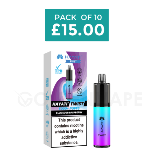 Hayati Twist 5000 5K Puffs Disposable Vape Kit