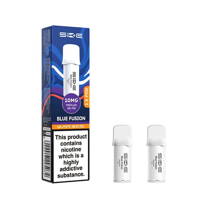 Blue Fusion Crystal 600 Pro Prefilled Pods by SKE