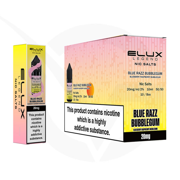 Elux Legend Nic Salt E-Liquid Box of 10