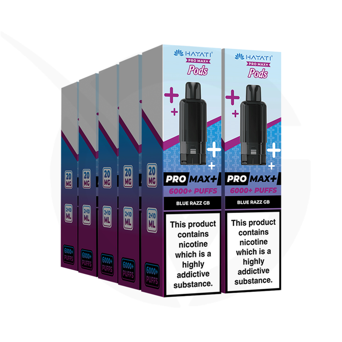 Hayati Pro Max Plus 6000 Pods - Bulk Buy Box of 5 & 10