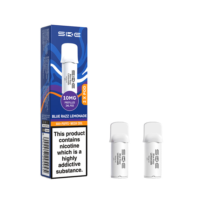 Blue Razz Lemonade Crystal 600 Pro Prefilled Pods by SKE