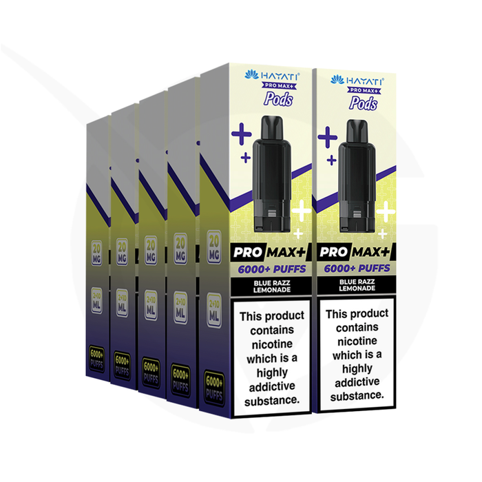 Hayati Pro Max Plus 6000 Pods - Bulk Buy Box of 5 & 10