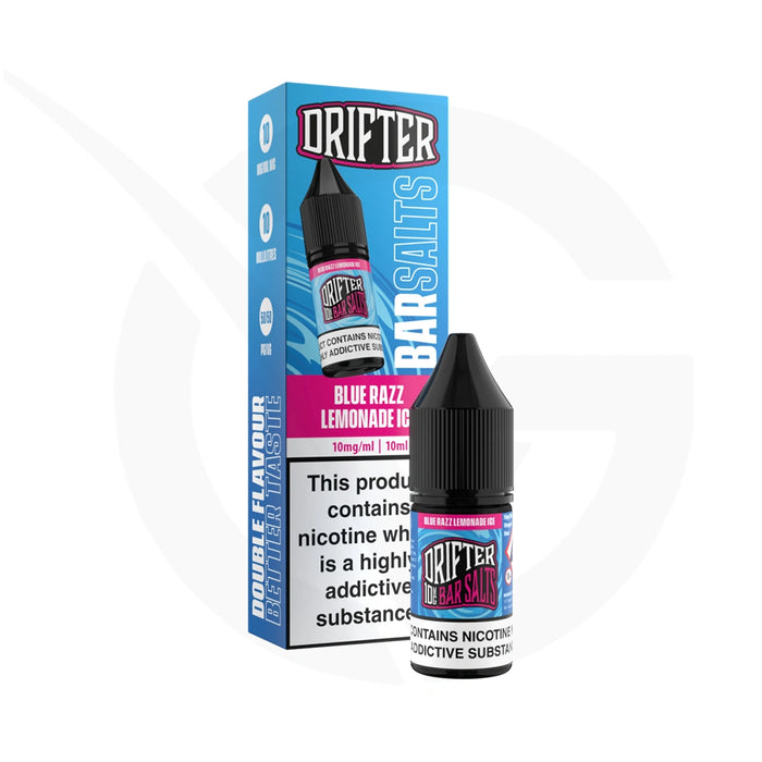 Blue Raz Lemonade Ice 10ml Nic Salt E-Liquid By Drifter