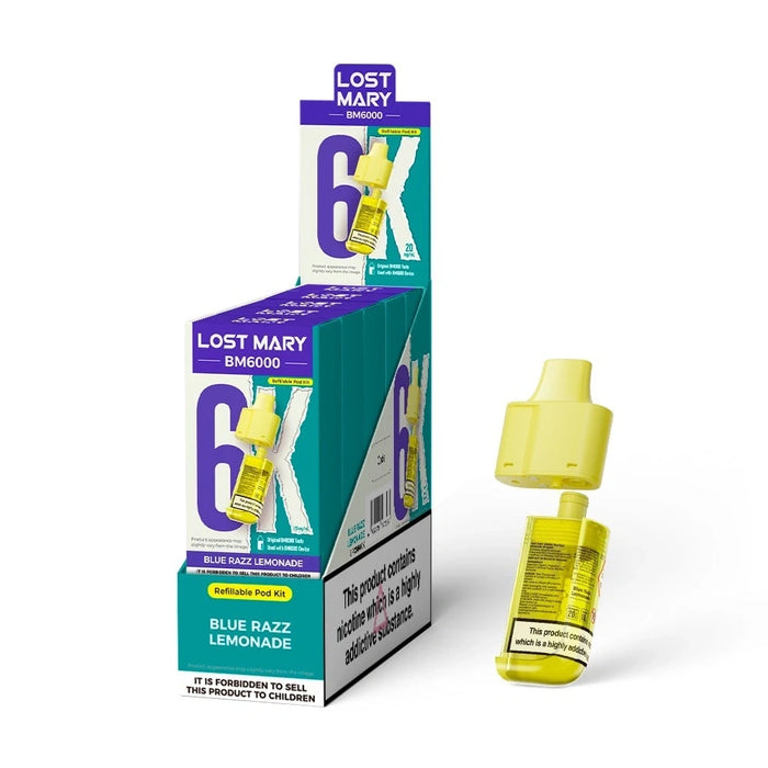 Lost Mary BM6000 Refill Pods - Box of 5 & 10