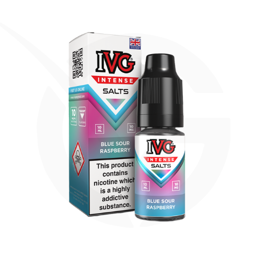 Blue Sour Raspberry IVG Intense NIc Salt