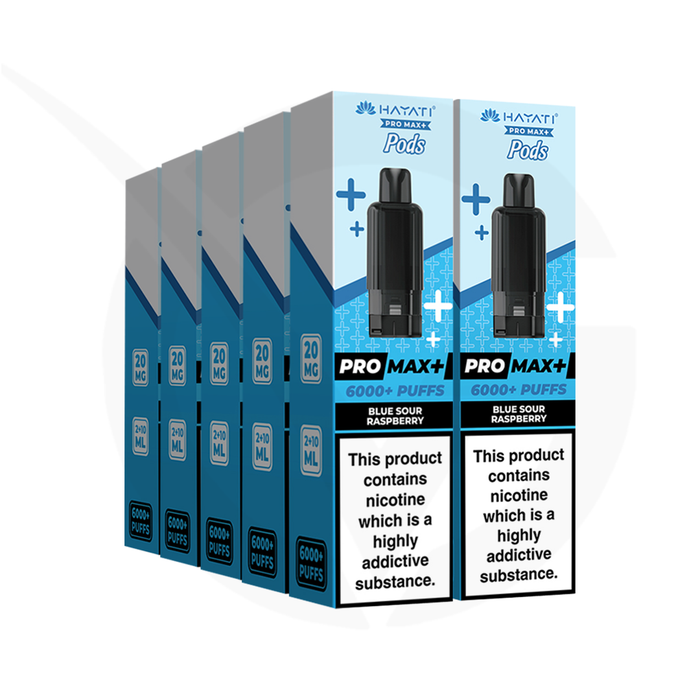 Hayati Pro Max Plus 6000 Pods - Bulk Buy Box of 5 & 10