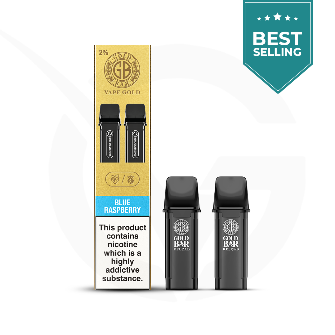 Spearmint Gold Bar Reload Prefilled Pod - 5 for 20 Spearmint Gold Bar Reload Prefilled Pod - 5 for 20