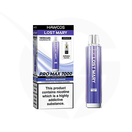 Hawcos x Lost Mary Pro Max 7000 Prefilled Pod Kit Hawcos x Lost Mary Pro Max 7000 Prefilled Pod Kit