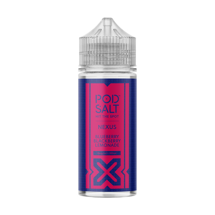 Blueberry Blackberry Lemonade 100ml Shortfill E-Liquid By Pod Salt Nexus