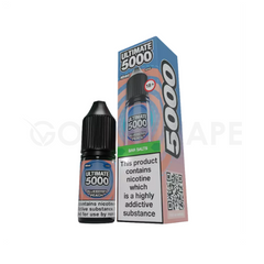 Ultimate 5000 Bar Salt Blueberry Peach Nic Salt E-Liquid