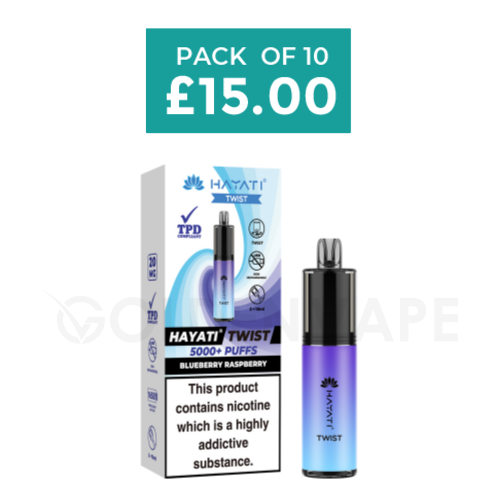 Hayati Twist 5000 5K Puffs Disposable Vape Kit
