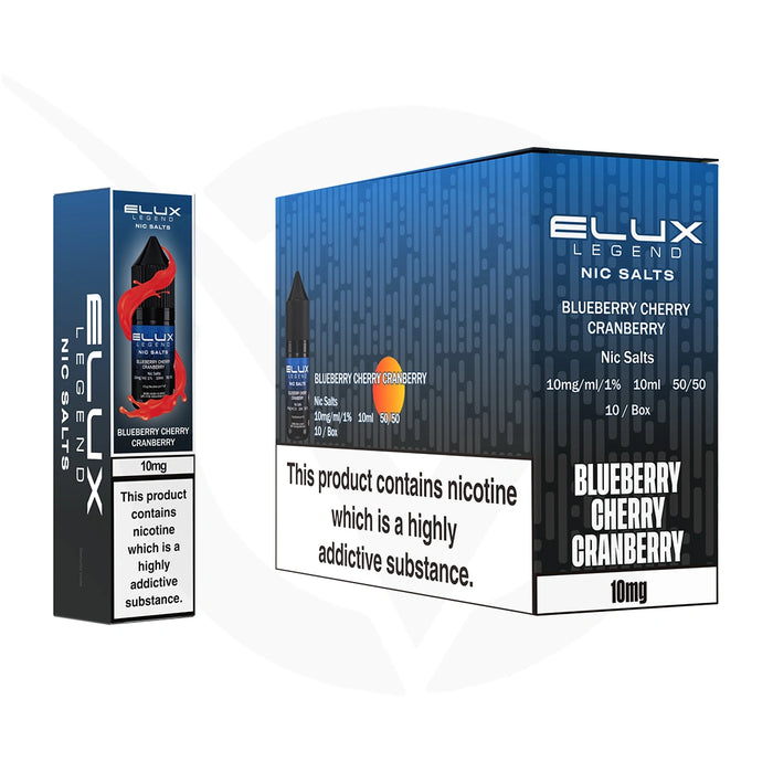 Elux Legend Nic Salt E-Liquid Box of 10 Elux Legend Nic Salt E-Liquid Box of 10