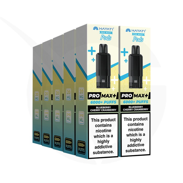 Hayati Pro Max Plus 6000 Pods - Bulk Buy Box of 5 & 10