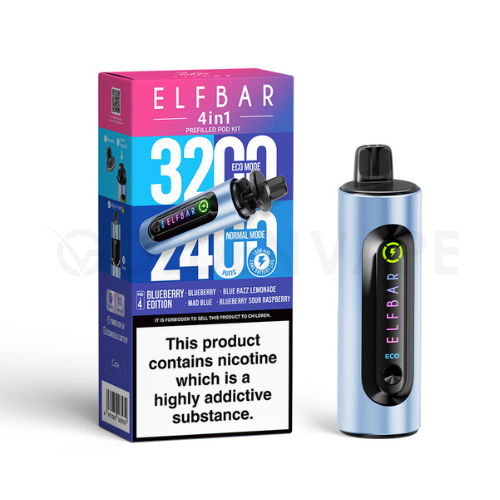 Elf Bar 4 in 1 Pod Vape Kit