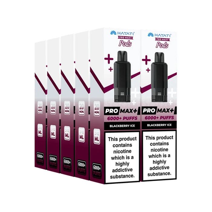 Hayati Pro Max Plus 6000 Pods - Bulk Buy Box of 5 & 10