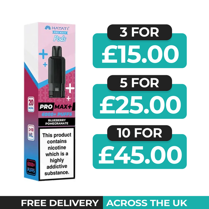 Hayati Pro Max Plus Blueberry Pomegranate Refill Pods