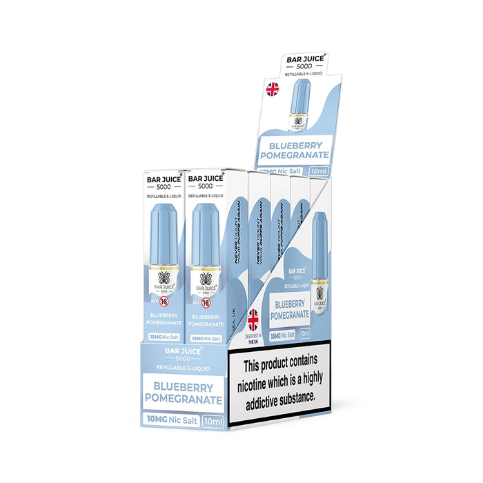 Bar Juice 5000 Nic Salts - Pack of 10 x 10ml