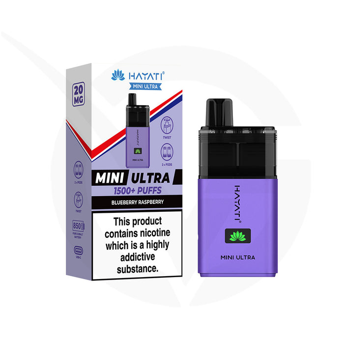 Hayati Mini Ultra 1500 Prefilled Pod Kit - Pack of 5 Hayati Mini Ultra 1500 Prefilled Pod Kit - Pack of 5