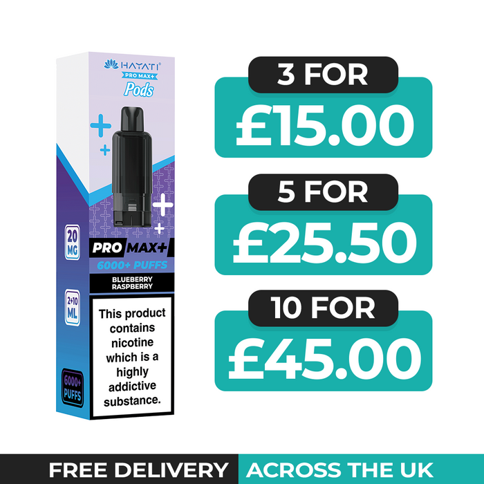 Hayati Pro Max Plus Blueberry Raspberry Refill Pods