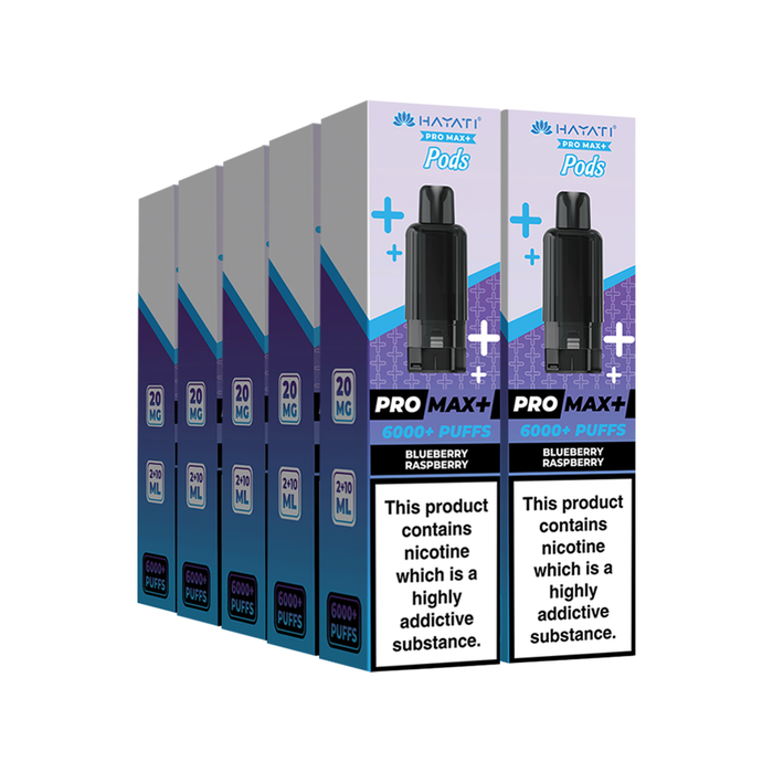 Hayati Pro Max Plus 6000 Pods - Bulk Buy Box of 5 & 10