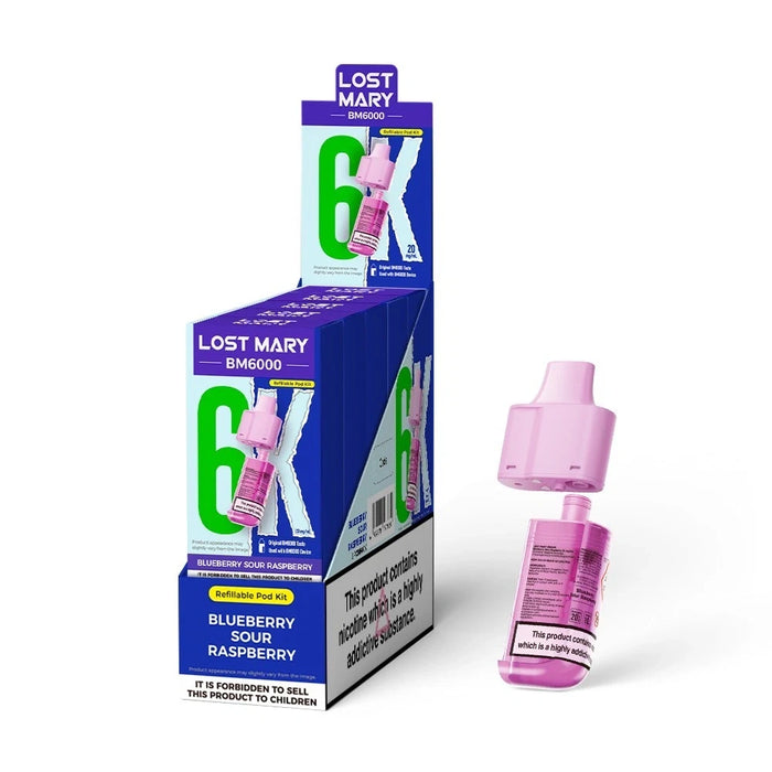 Lost Mary BM6000 Refill Pods - Box of 5 & 10