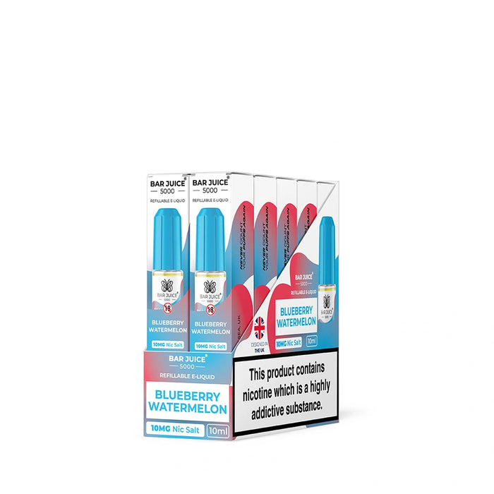 Bar Juice 5000 Nic Salts - Pack of 10 x 10ml