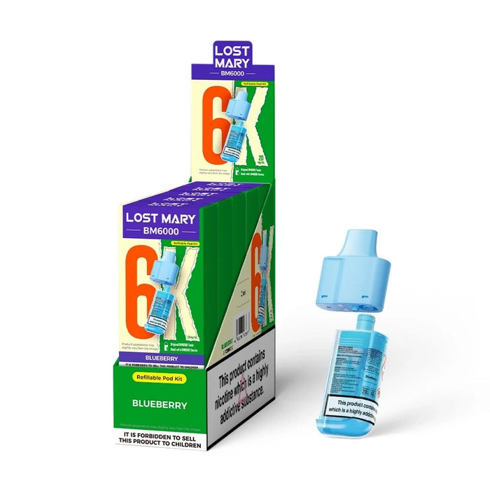 Lost Mary BM6000 Refill Pods - Box of 5 & 10