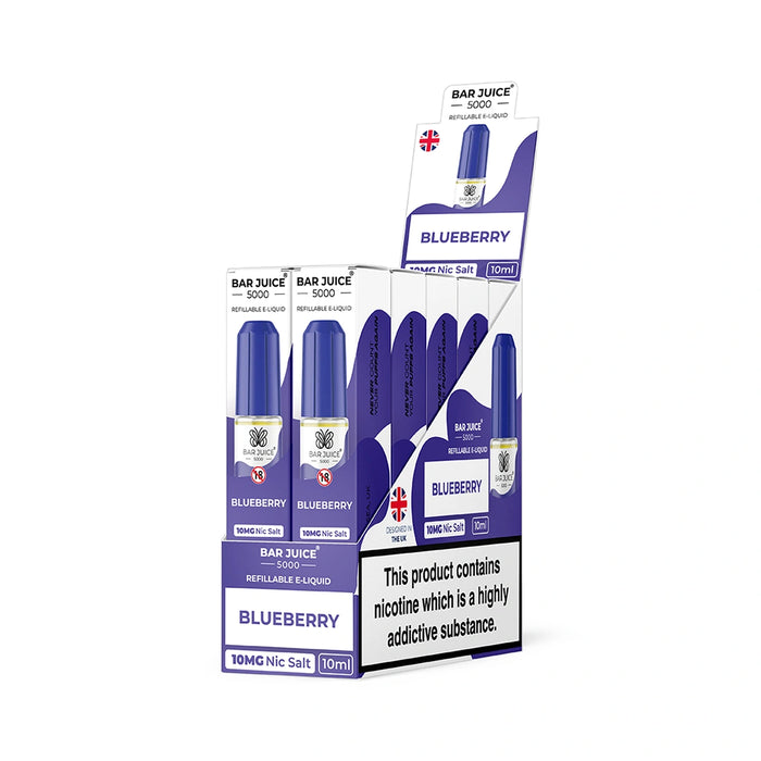 Bar Juice 5000 Nic Salts - Pack of 10 x 10ml