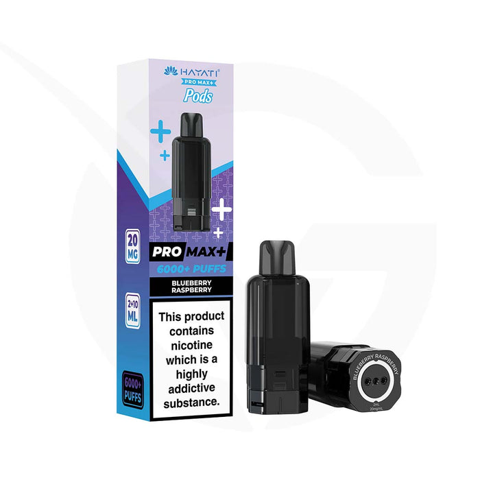 Blueberry Raspberry Hayati Pro Max Plus Refill Pods
