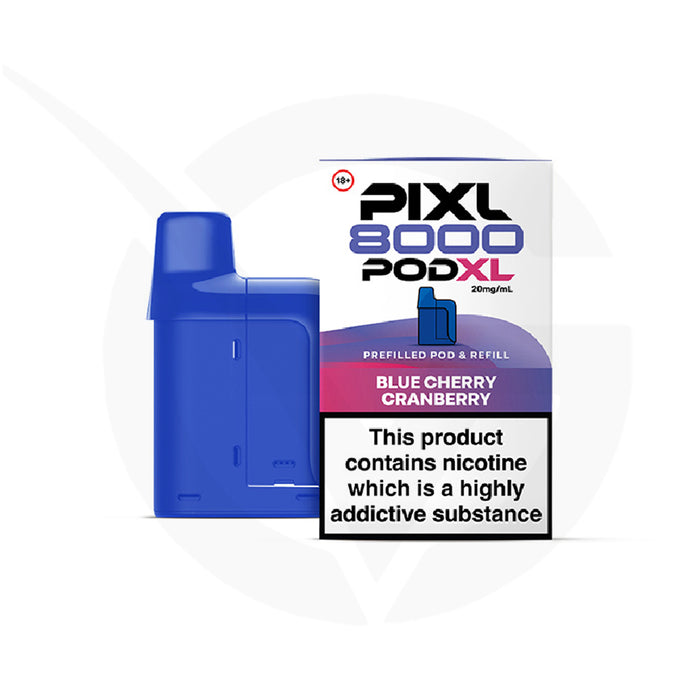 Blue Cherry Cranberry Pixl 8000 Refill Pods