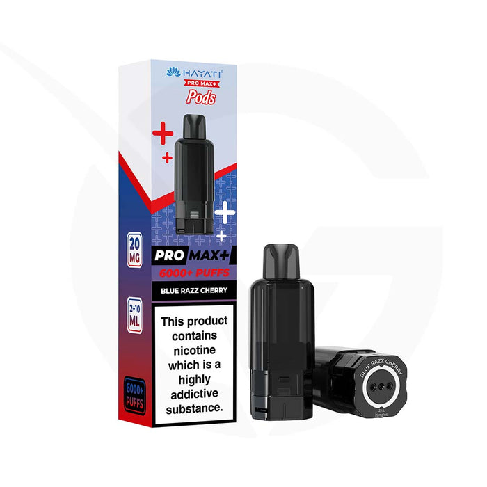 Blue Razz Cherry Hayati Pro Max Plus Refill Pods
