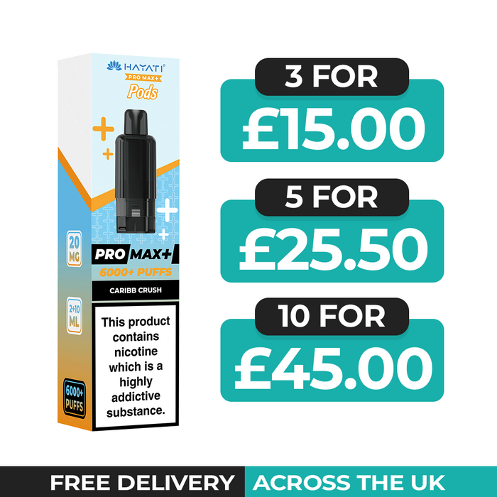 Hayati Pro Max Plus Caribbean Crush Refill Pods