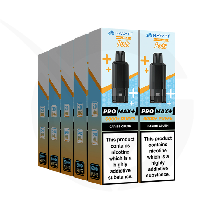 Hayati Pro Max Plus 6000 Pods - Bulk Buy Box of 5 & 10