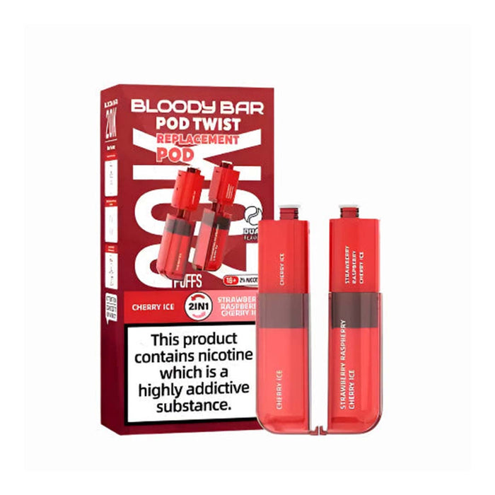 Bloody Bar Ultra Twist 20k Box of 5 & 10 Refill Pods