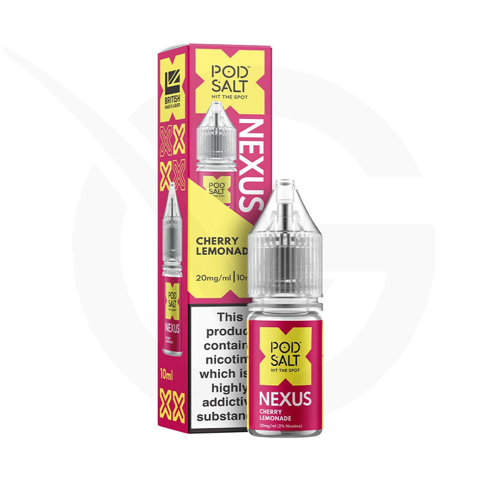 Cherry Lemonade Nic Salt E-Liquid By Pod Salt Nexus