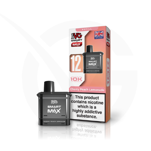 Cherry Peach Lemonade Prefilled Pods By IVG Smart Max + Refill Containers