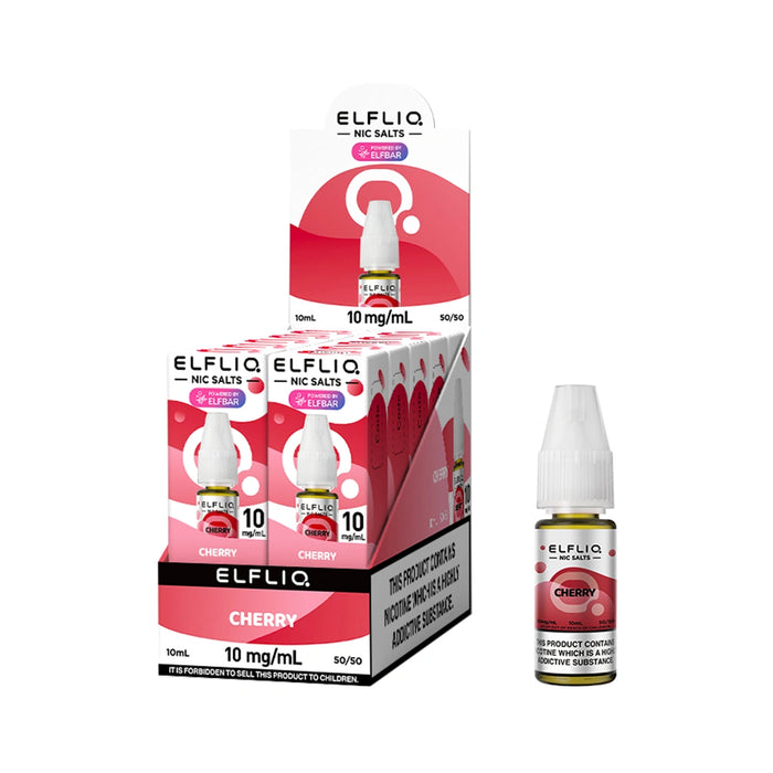Elf bar Elfliq 10ml Nic Salt E-Liquids - Pack of 10
