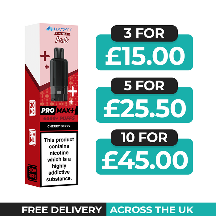 Hayati Pro Max Plus Cherry Berry Refill Pods