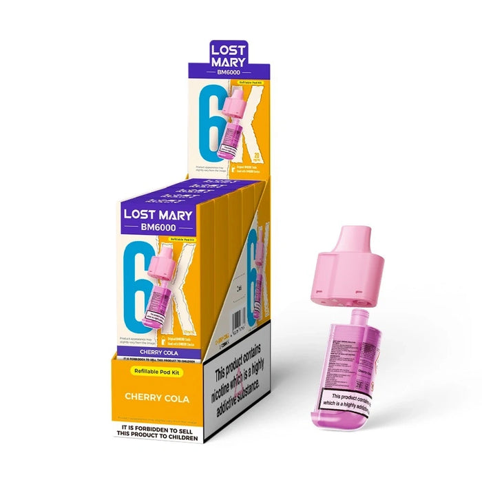 Lost Mary BM6000 Refill Pods - Box of 5 & 10