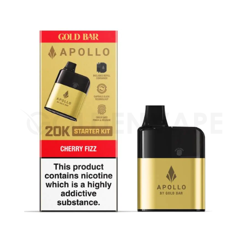 elfbar nachfüll pod läuft aus Gold Bar Apollo 20K Kit | £8.49 main image 1
