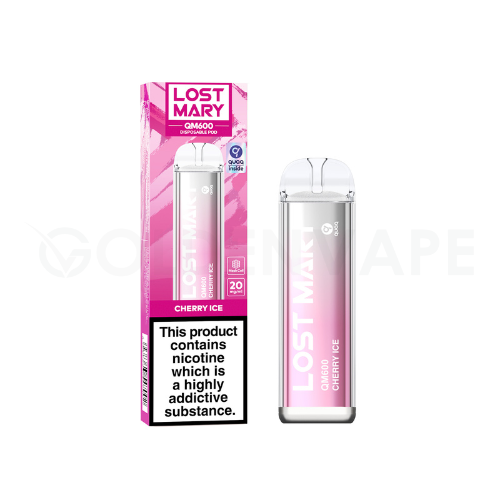 Lost Mary QM600 Disposable Bar 600 Puff Vape Nic Salt 20mg - Golden Vape Lost Mary QM600 Disposable Bar 600 Puff Vape Nic Salt 20mg - Golden Vape